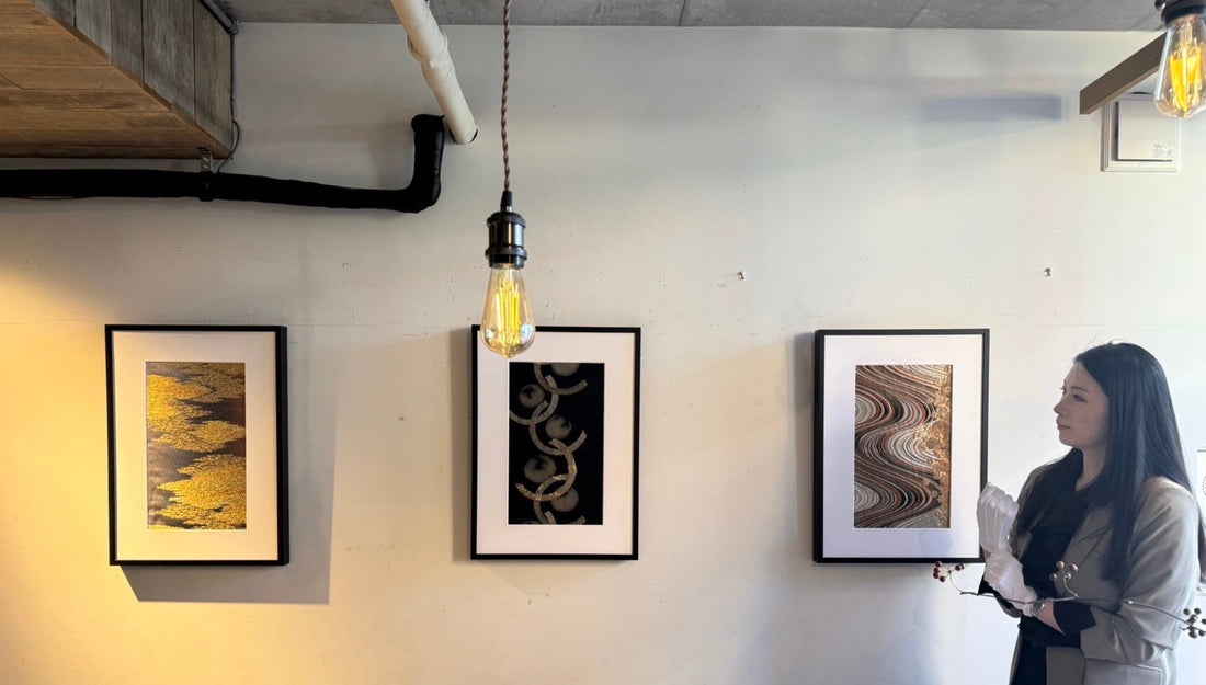 帯を切らずに飾る額縁｜帯を切らずに額装して楽しむ。そんな新しい帯の楽しみ方をご紹介いたします。SAKURA JAPAN