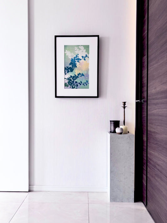 額縁＋吉祥の帯_LEAF SILHOUETTES-001