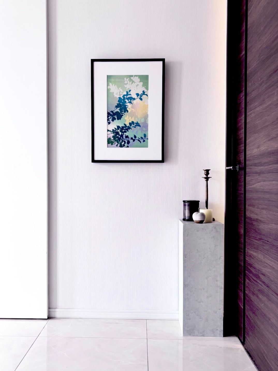 額縁＋吉祥の帯_LEAF SILHOUETTES-001